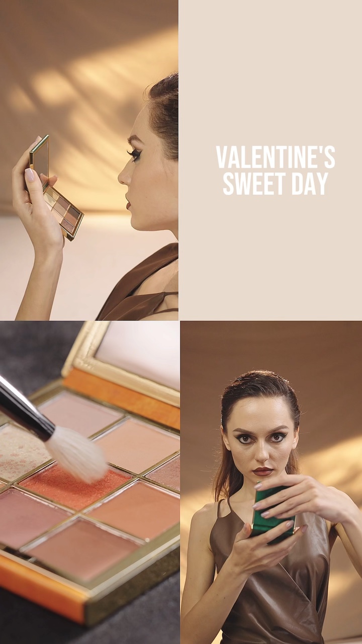Valentine's Day Business Template Beatuy&PersonalCare Product Haul Minimalist