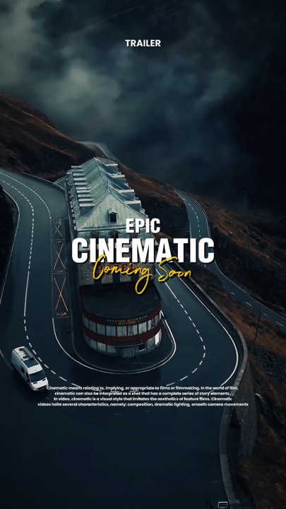 CINEMÁTICO ÉPICO 