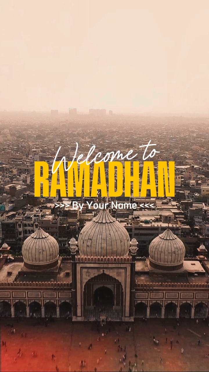 Selamat datang di Ramadhan 