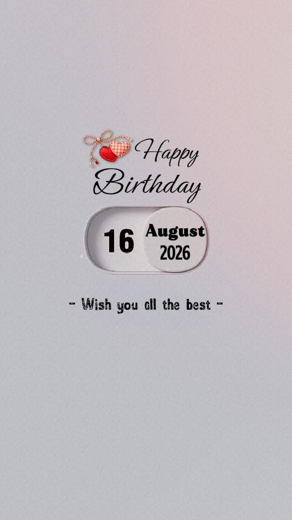 birthday 16 august