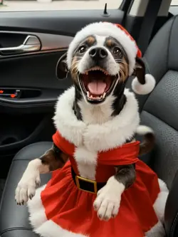 Christmas pet filter