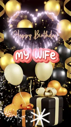 Hbd my wife 