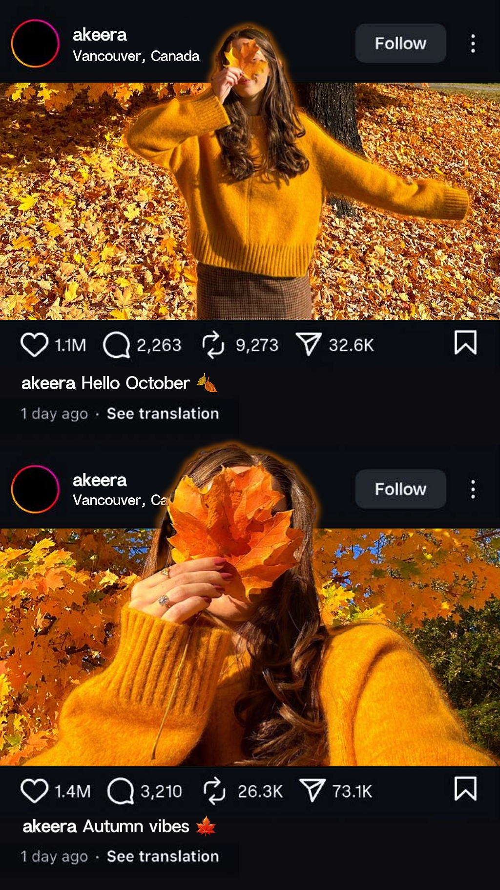 IG 3D post trend