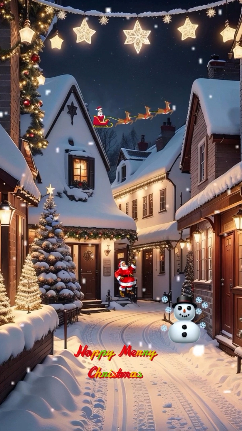 Tarjeta de deseos de Navidad