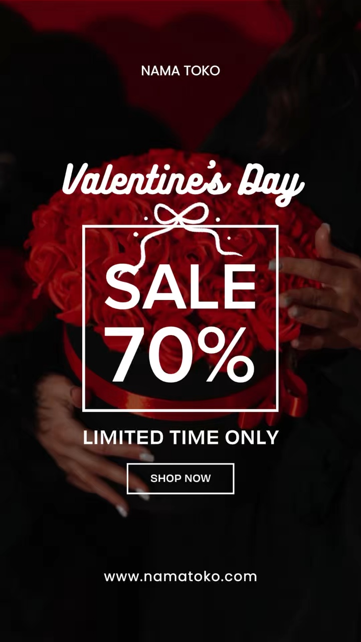 promo valentine sale
