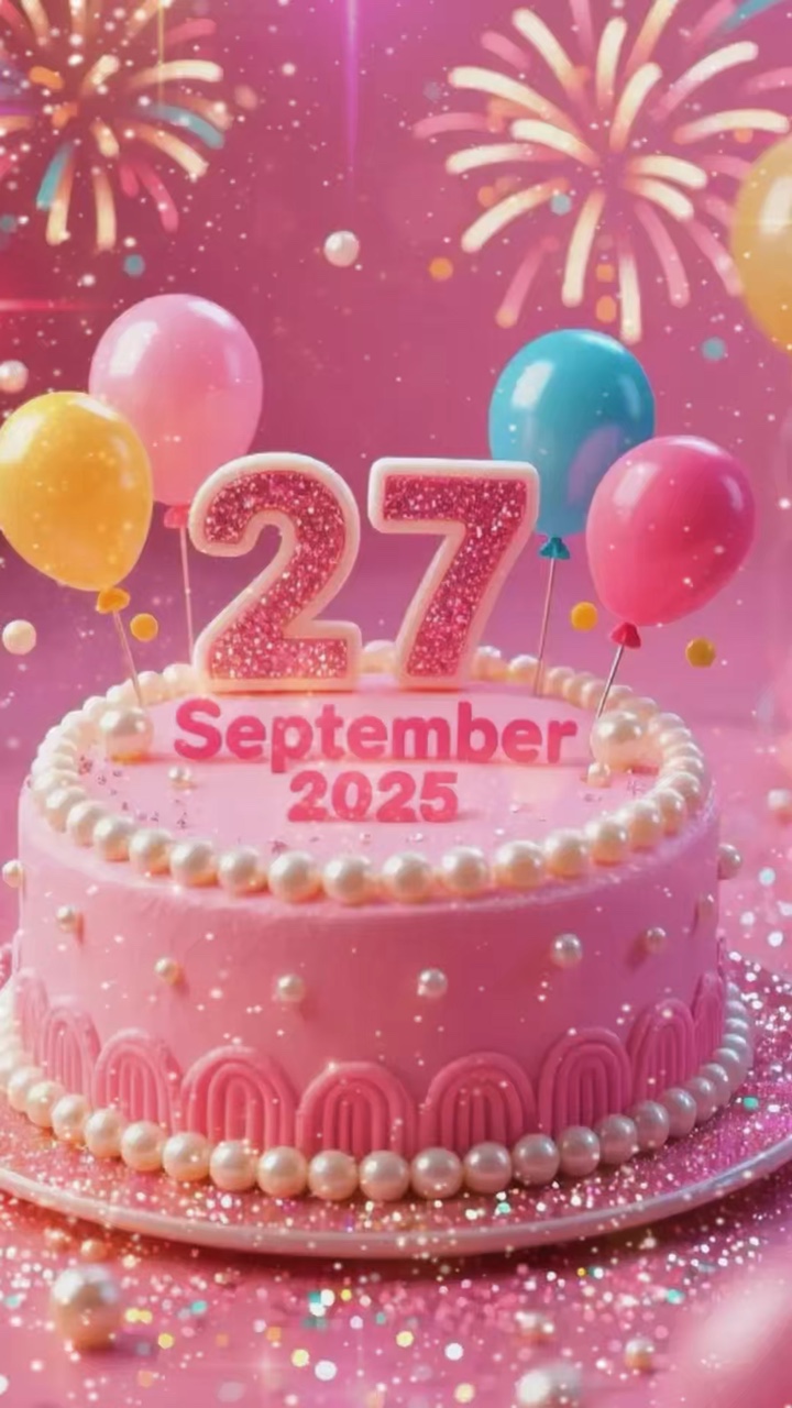 Aniversário 27 de setembro de 2025