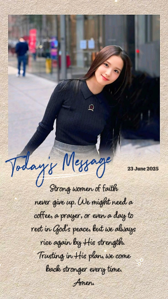 Today's Message