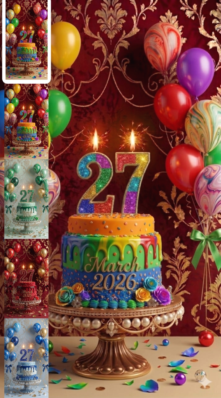 Geburtstag 27 MÄRZ 