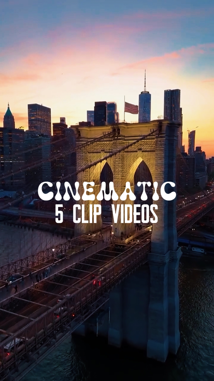 5 clips vidéos