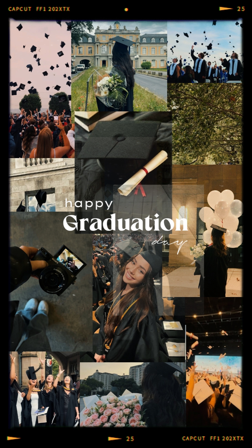 Feliz dia da formatura