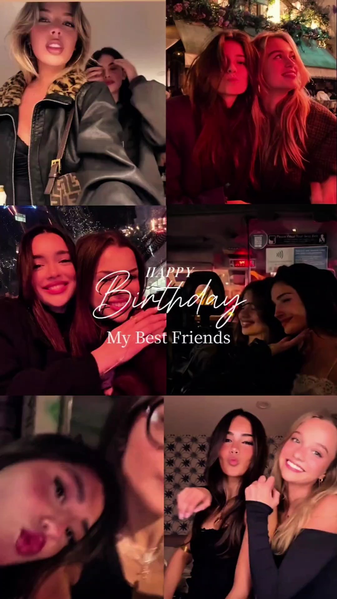 Feliz cumpleaños mejor amiga