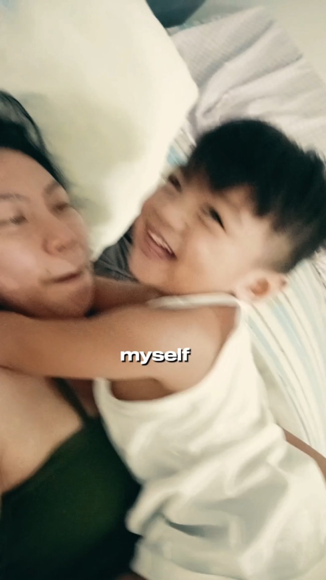 mom and baby
