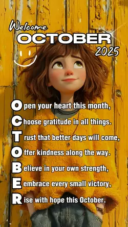 Welcome October