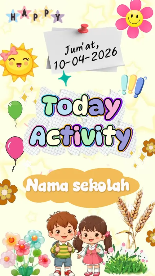 Aktivitas hari ini