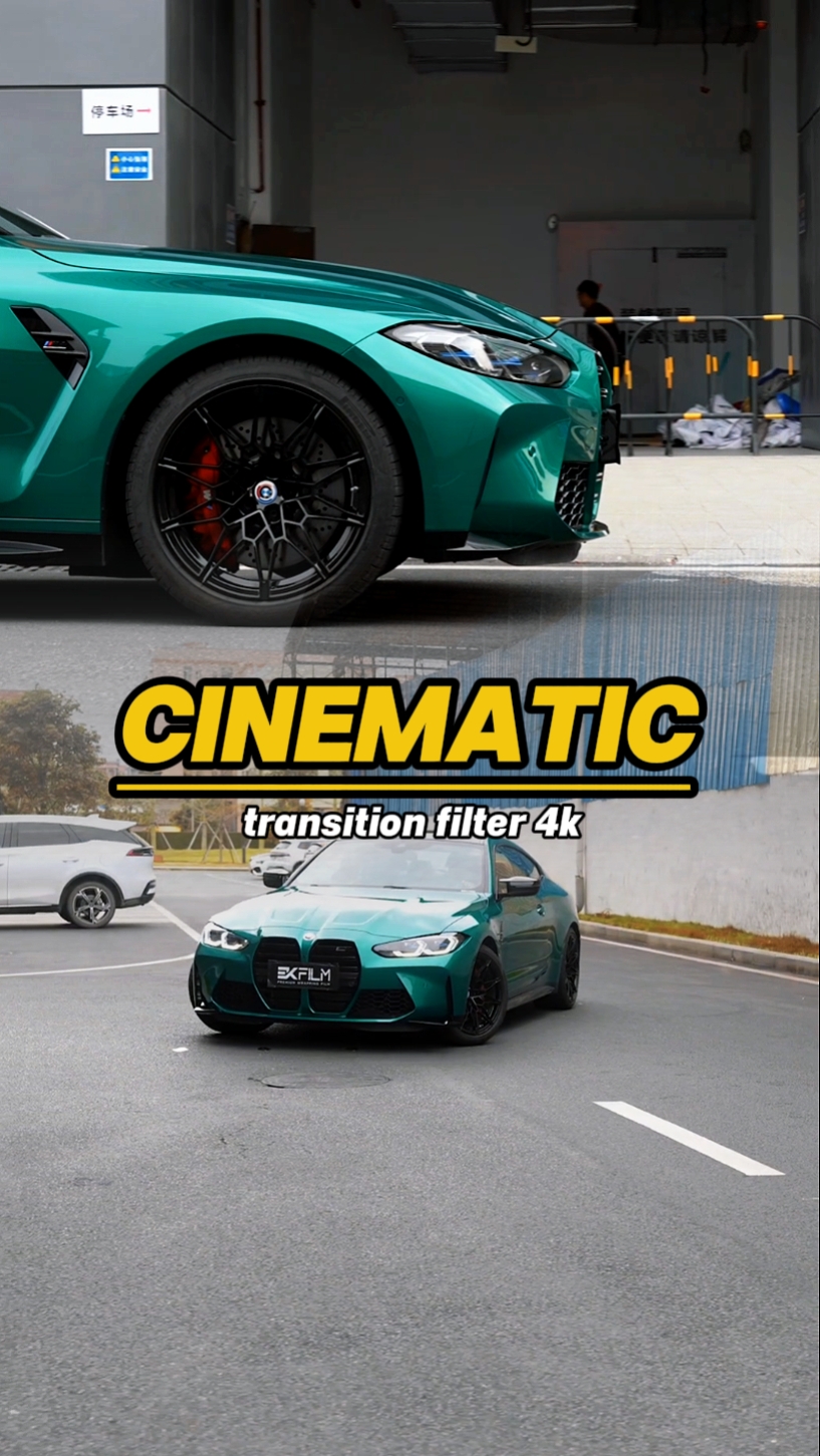 Filtre cinématographique 4k