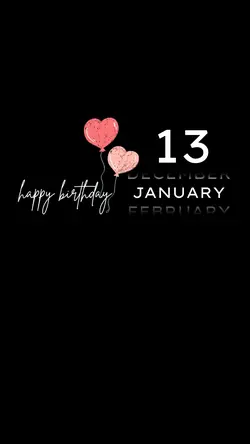 Birthday January 13