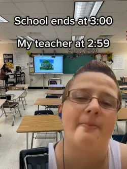 my teacher at 2:59