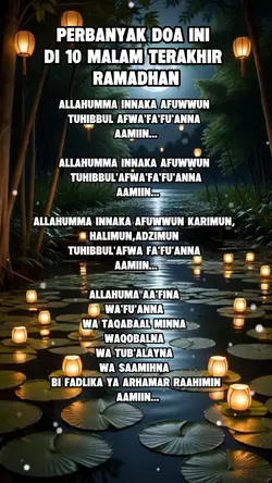 10 MALAM TERAKHIR