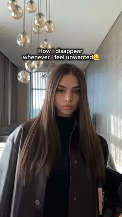 How I disappear when