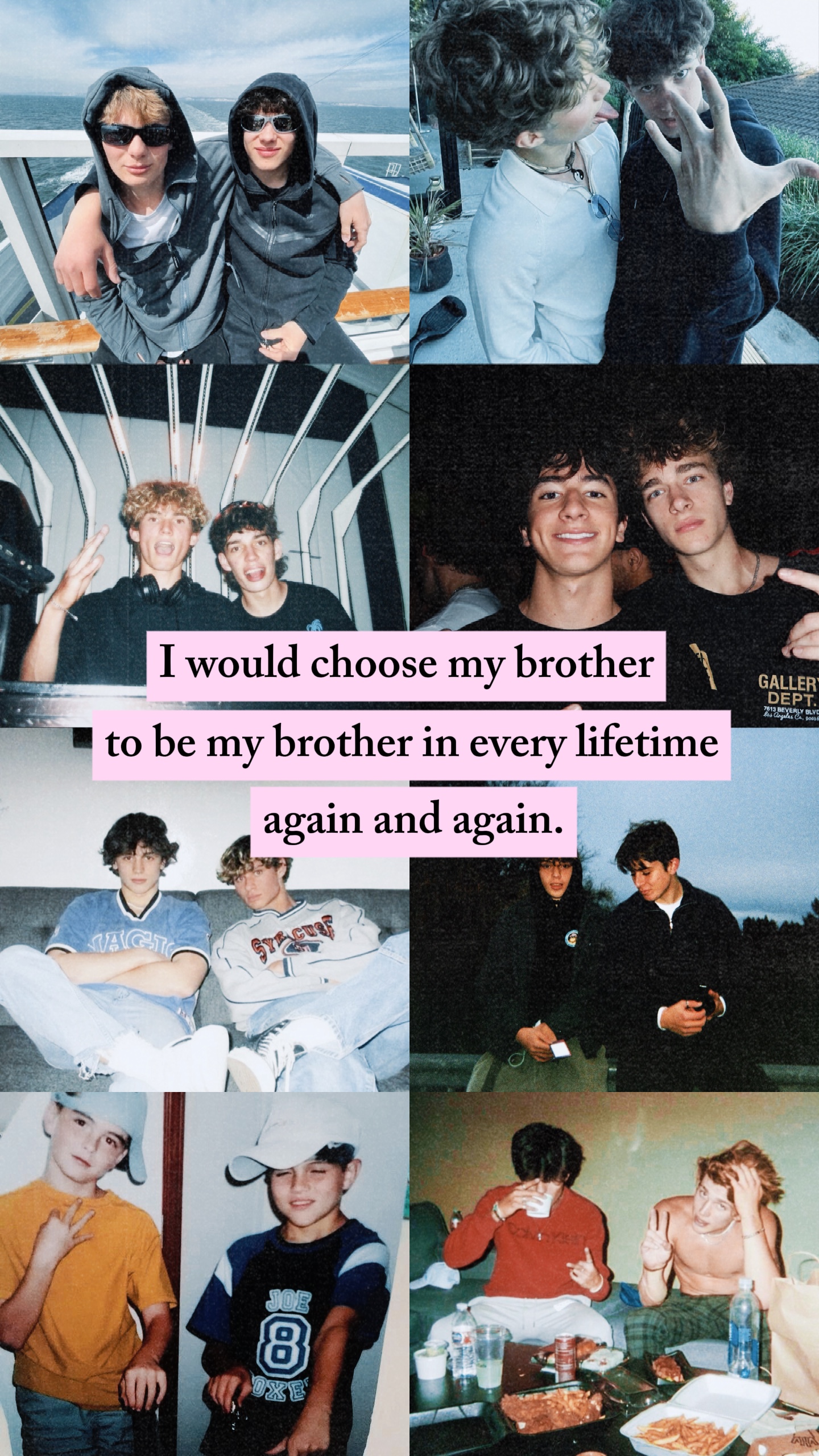 Me and my brothe