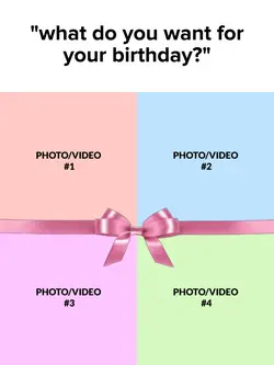 my want for birthday