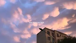 the more you look