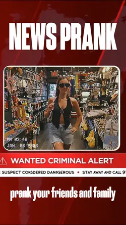 Wanted News Prank
