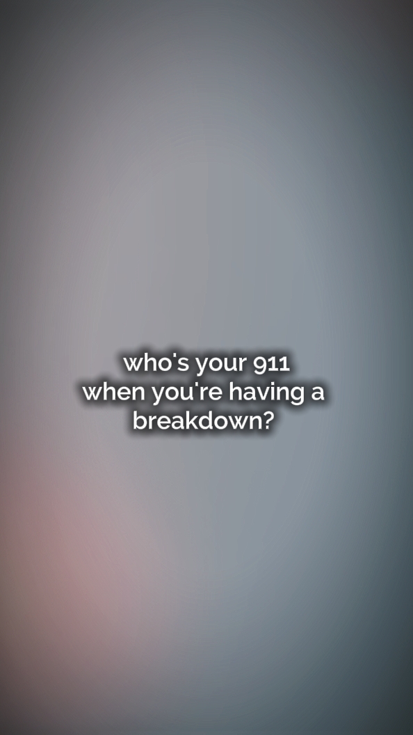 ¿Quién es tu 911?