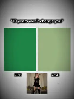 10 years glow-up
