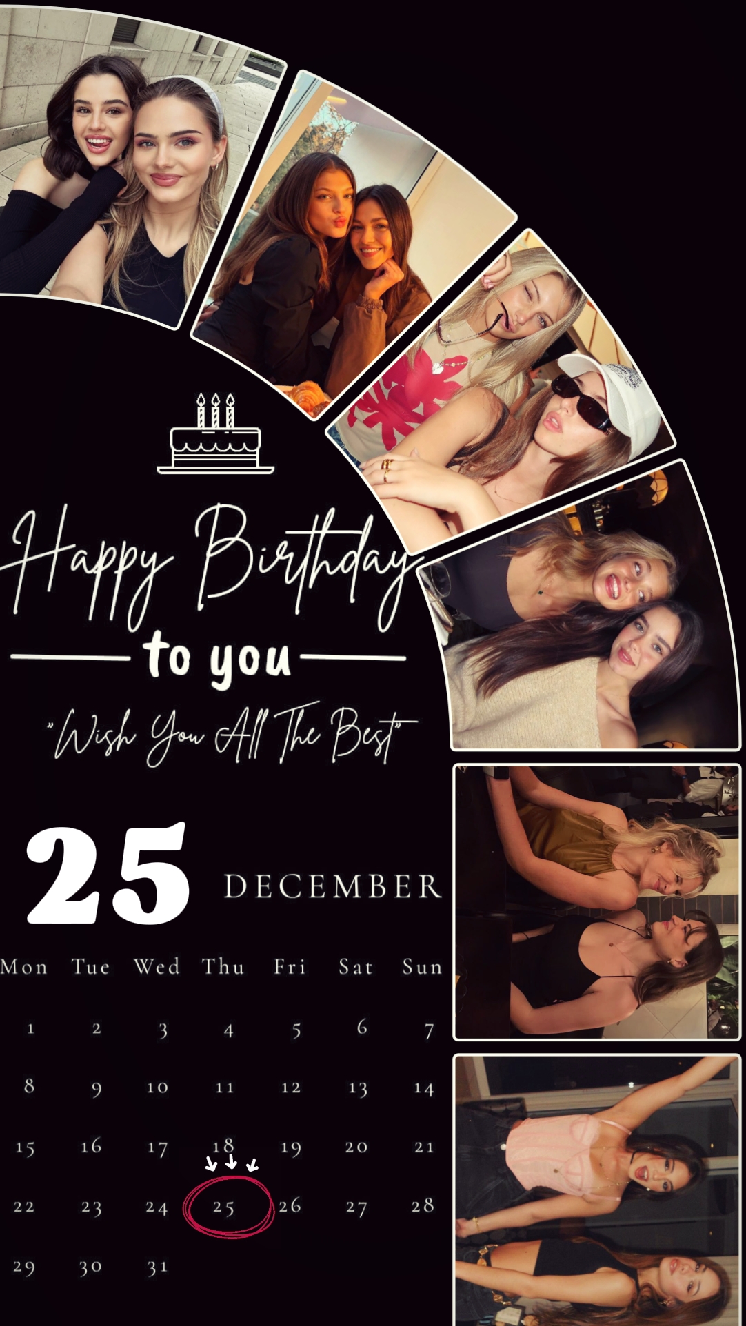 25 DECEMBER BIRTHDAY