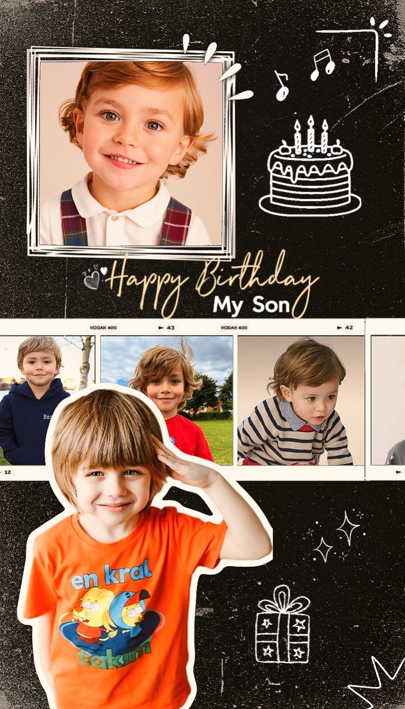 Birthday little boy 