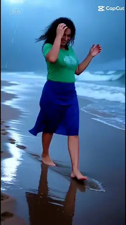 Cinematic Beach Walk