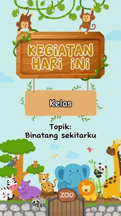 tema TK : binatang