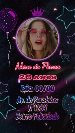 Convite Aniversário 