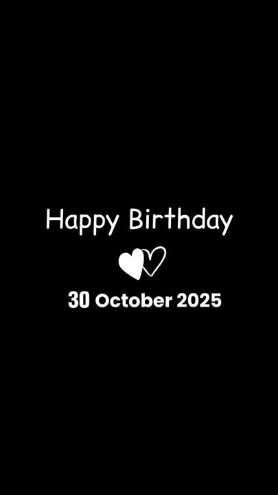 birthday 30october