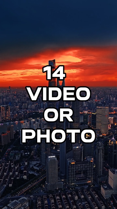 14 video or photo