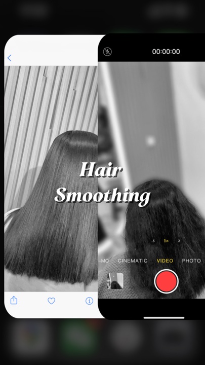 Hair smoothing