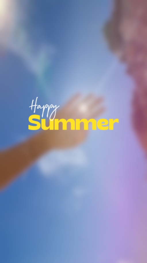 Fröhlicher Sommer