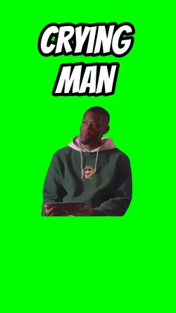 Crying man 
