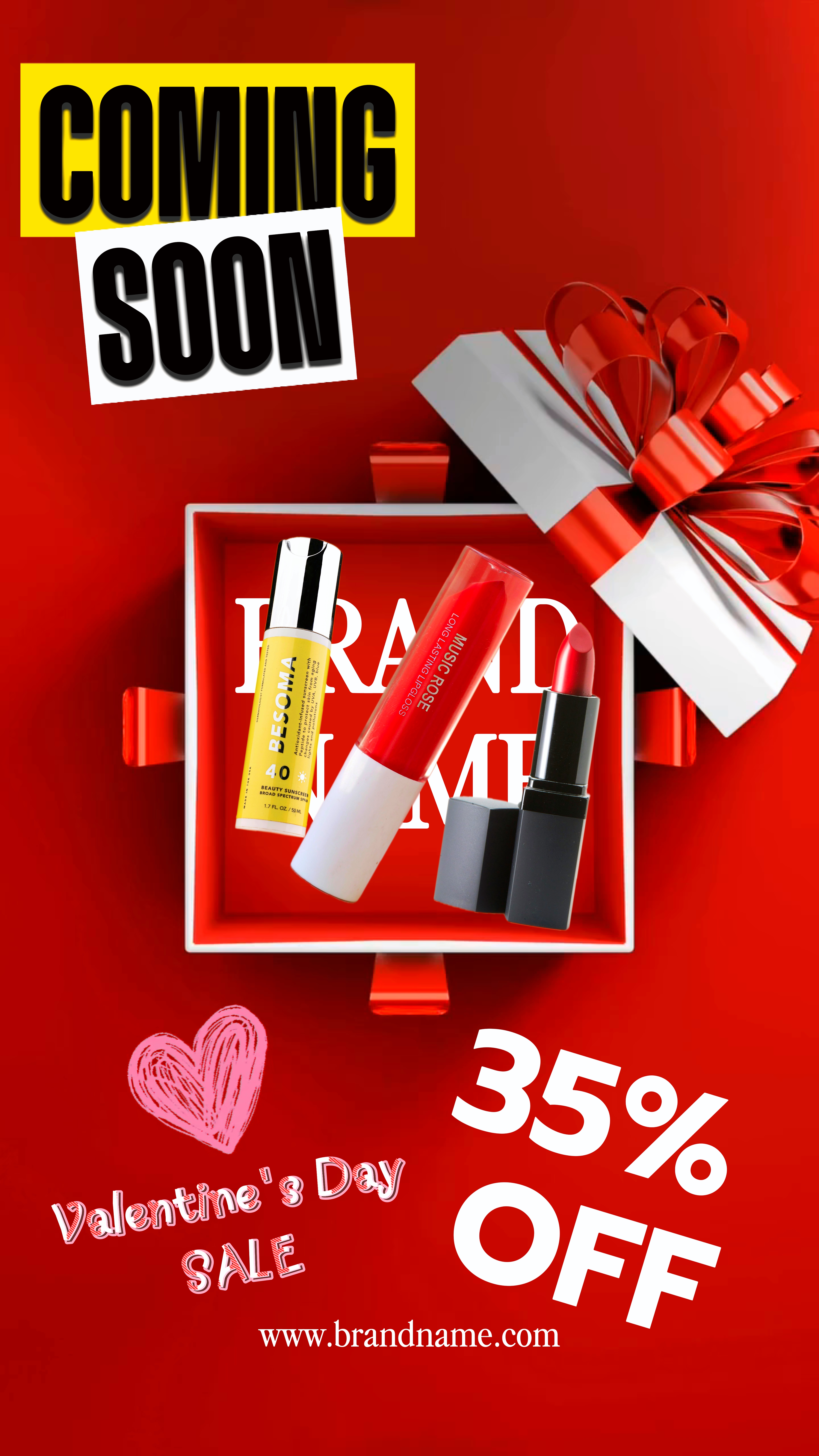 Venta del Día de San Valentín