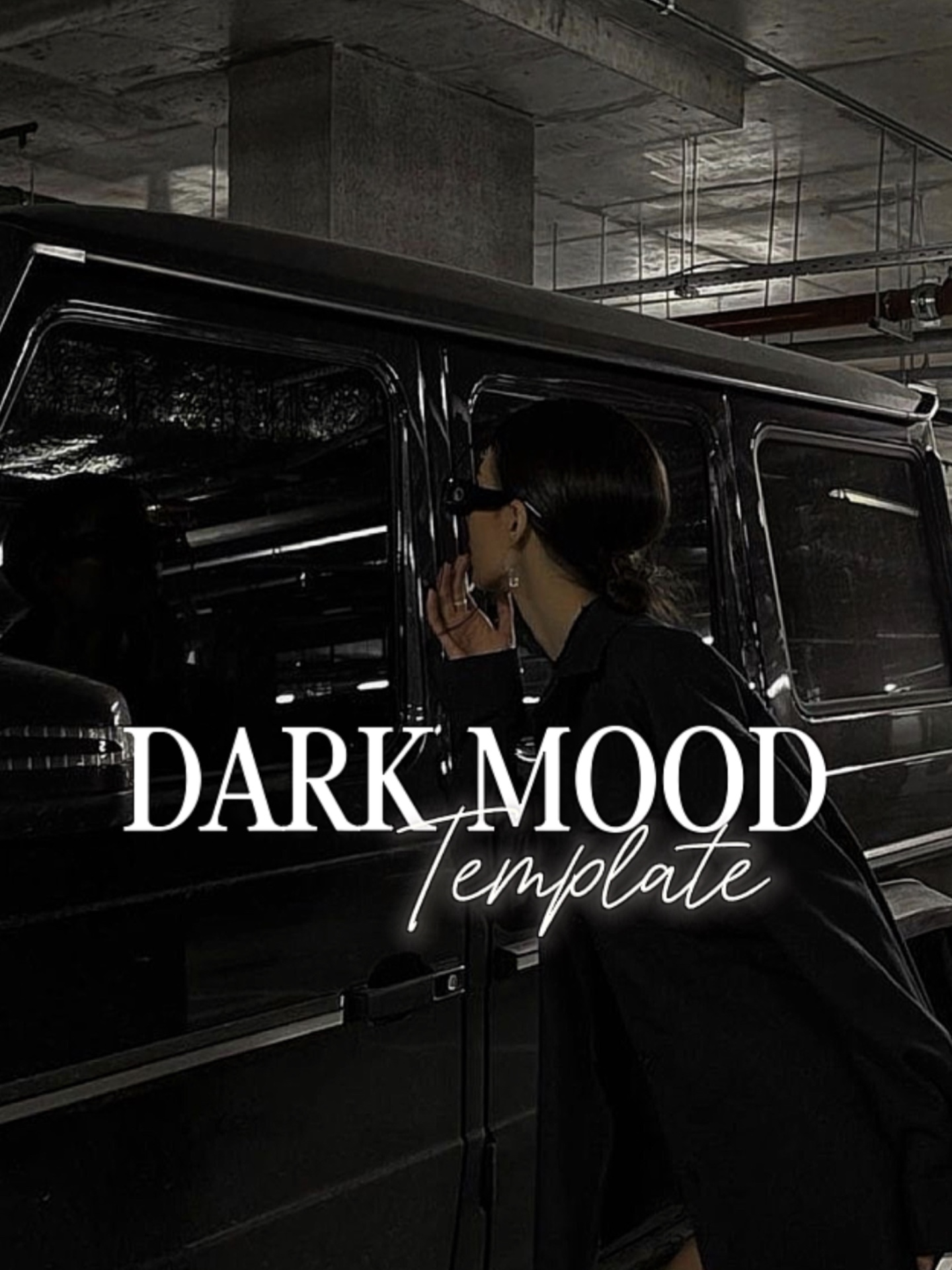 Dark mood.