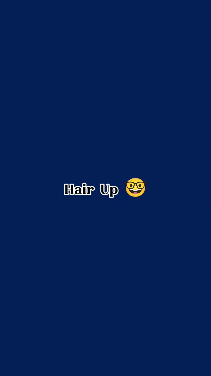 hair up