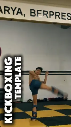 kickboxing training