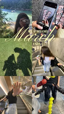 6 pics before march