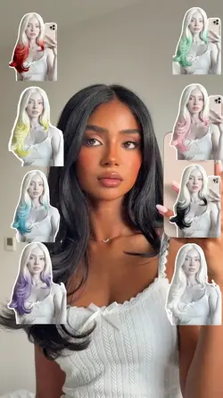 AI Albino Hair Color