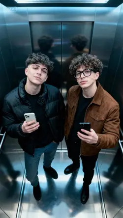 Elevator group photo