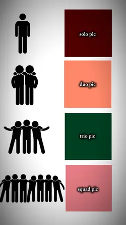 Solo,duo,trios, quad
