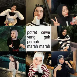 potret cewe yang ga
