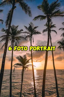 6 foto portrait
