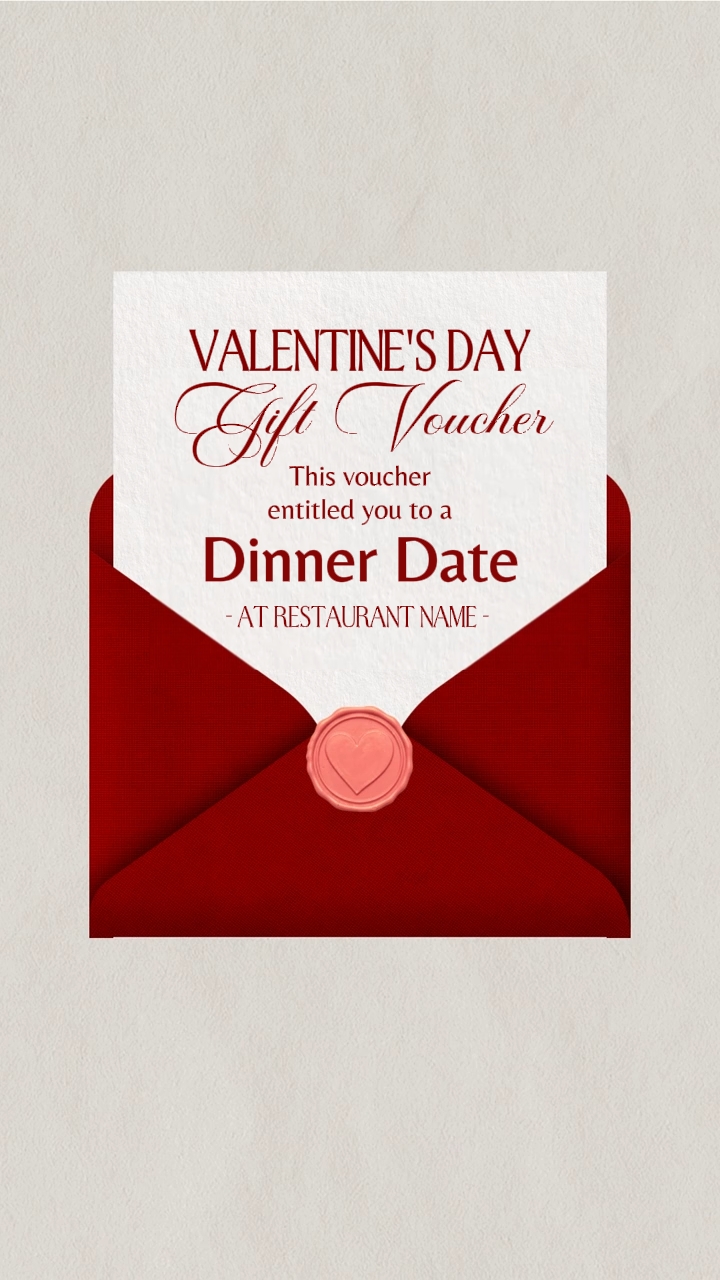 voucher valentine
